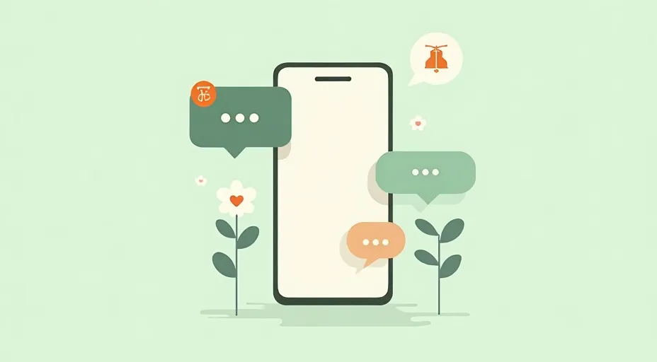 LINE通知で来店前後の連絡を省力化する